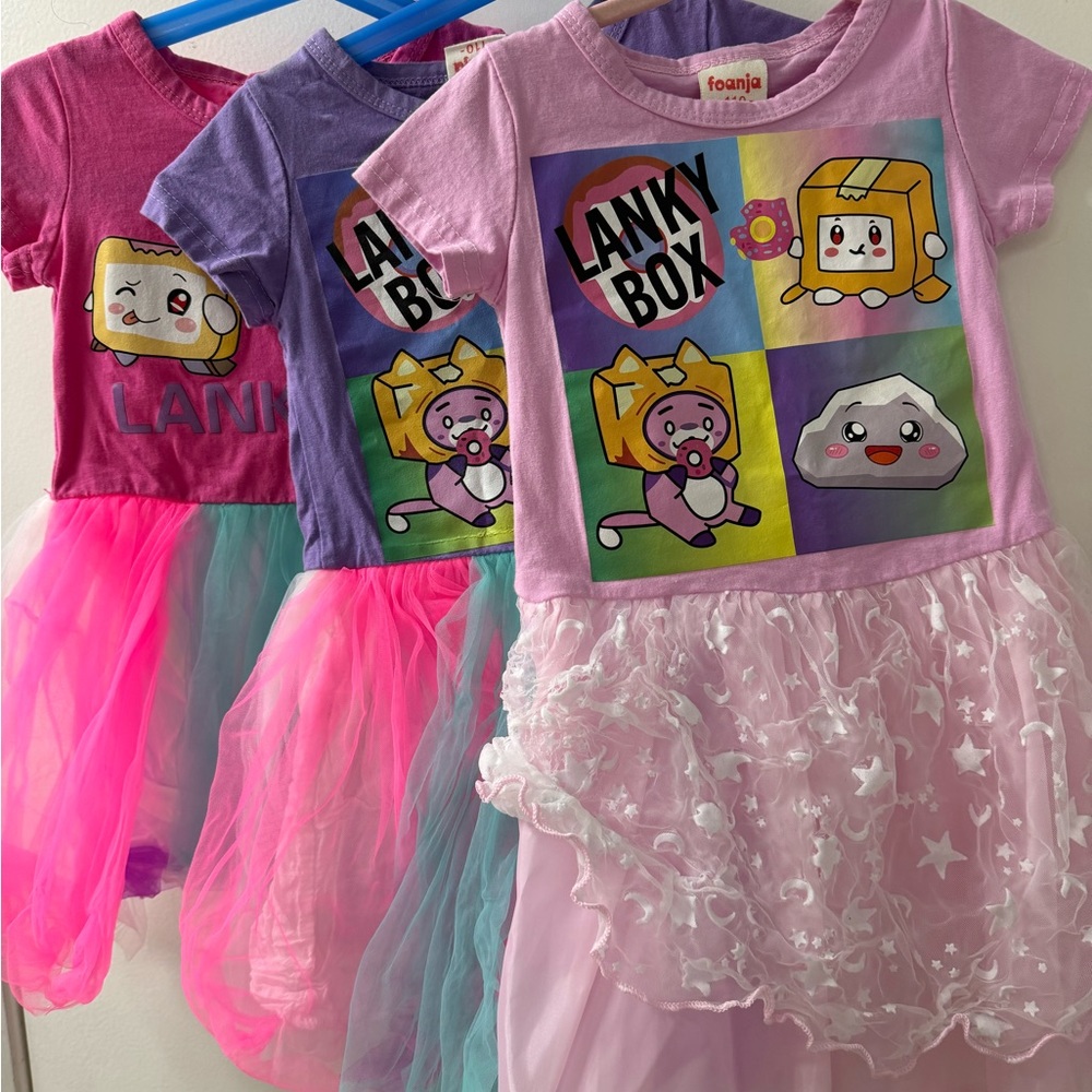 Lanky box girls dresses